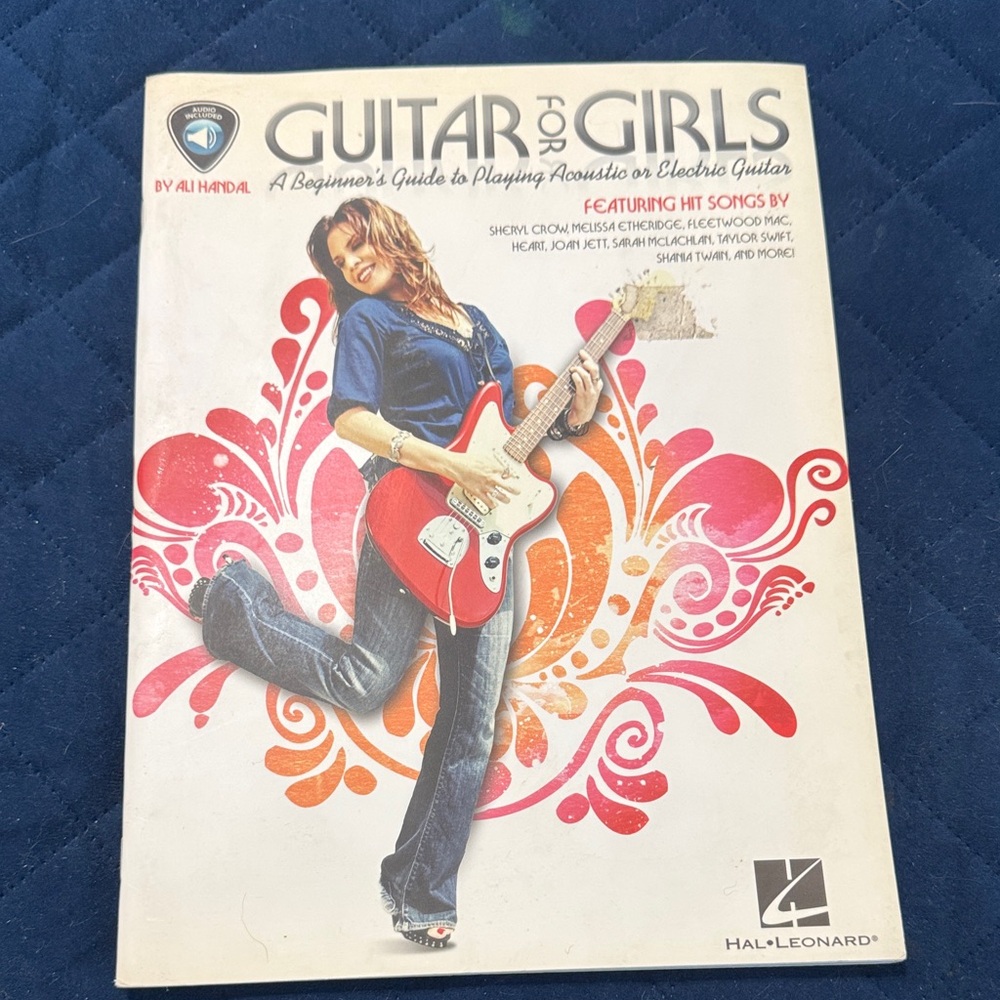 Guitar for Girls Book - Red Cover****FINAL MARKDOWN****